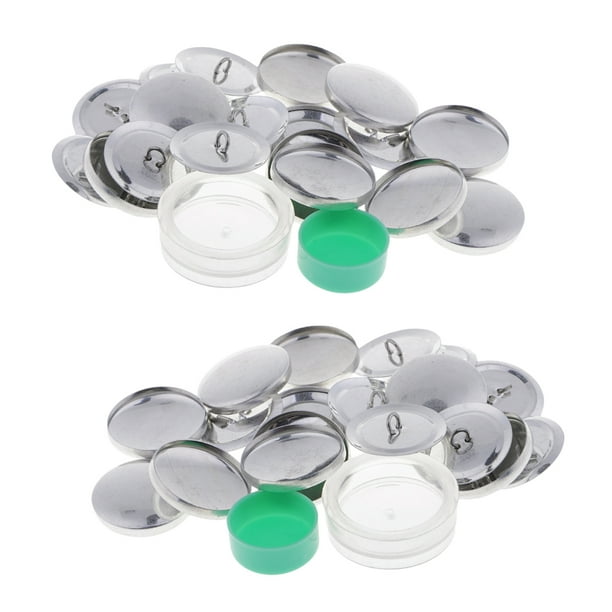 50/100pcs Black White Craft Fabric Covered Button Blanks Aluminium Plastic Backs 50/100pcs Black White Craft Fabric Covered Button Blanks Aluminium Plastic Backs
